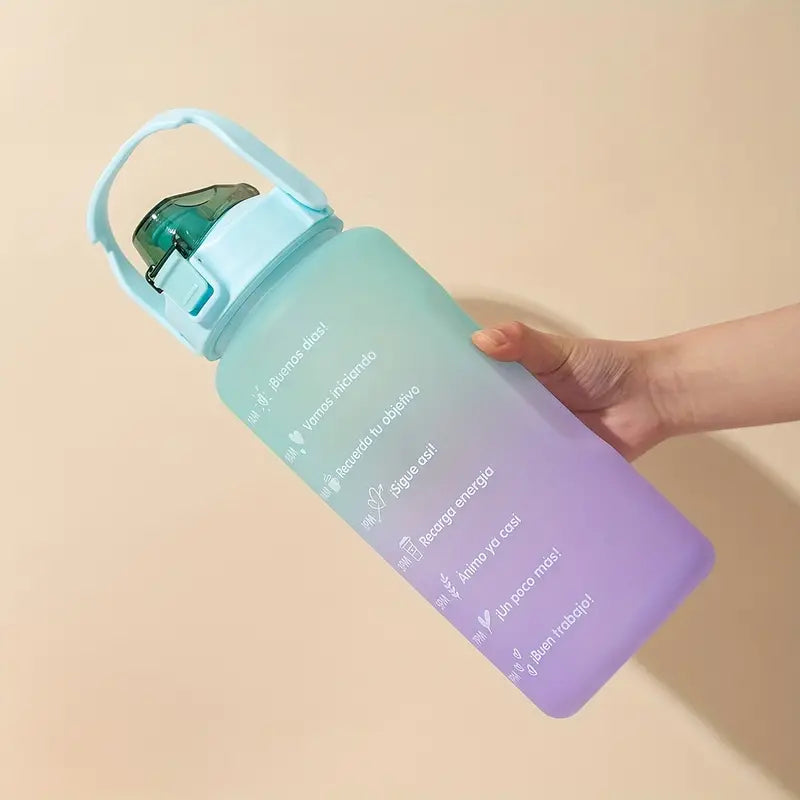 Motivational Half-Gallon Water Bottle Set (3 Pieces)