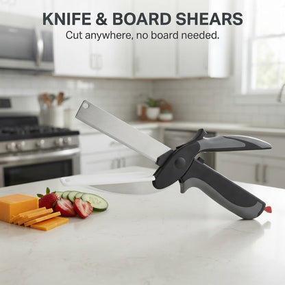 2-in-1 Knife & Cutting Board Shears