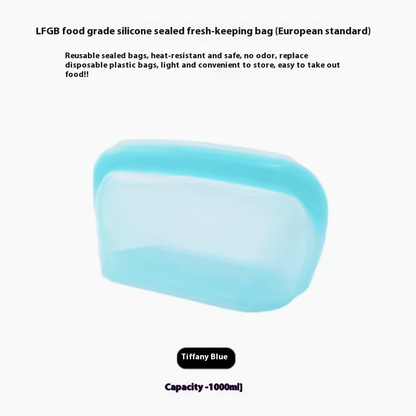Reusable Silicone Food Storage Bag