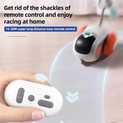 Interactive Remote Control Cat Toy Car