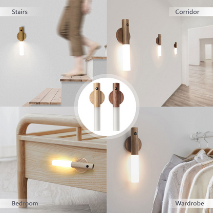 Wooden Motion Sensor Night Light