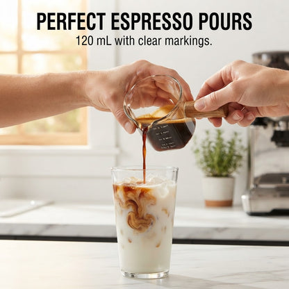 Glass Measuring Cup - Perfect espresso pours