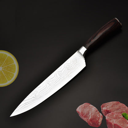 8-Inch Damascus Pattern Chef Knife