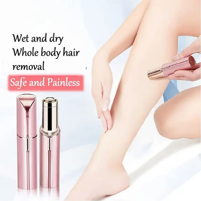 Rechargeable Facial Hair Remover with LED Light