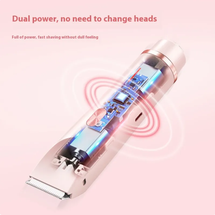 2-in-1 Women's Electric Shaver & Trimmer