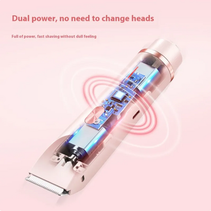 2-in-1 Women's Electric Shaver & Trimmer