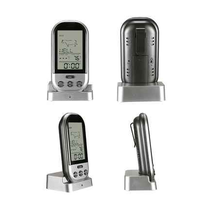 Wireless Remote Meat Thermometer with Timer