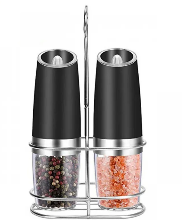Electric Gravity Pepper Grinder - Flip to Grind