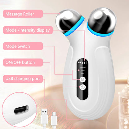Microcurrent Face Sculpting Device - At-Home Facial Toning Tool