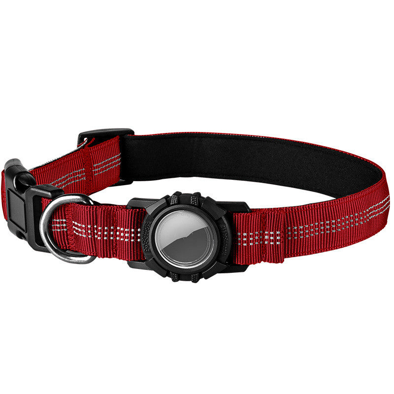 Reflective AirTag Dog Collar