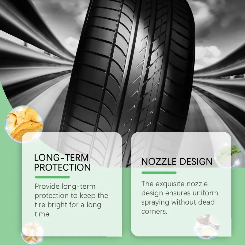 Wet Tire Shine Spray