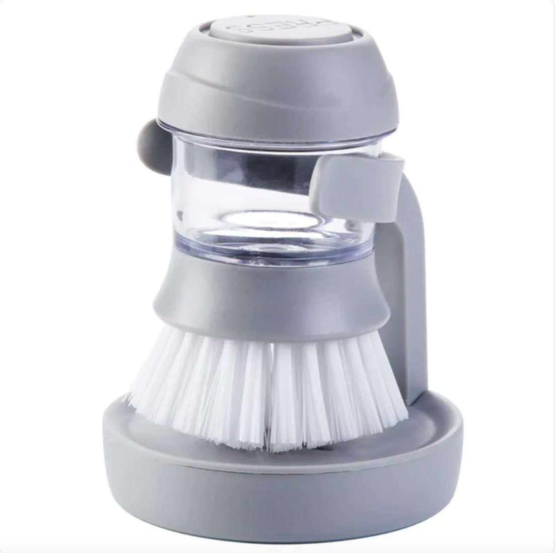 Soap Dispensing Dish Brush with Stand