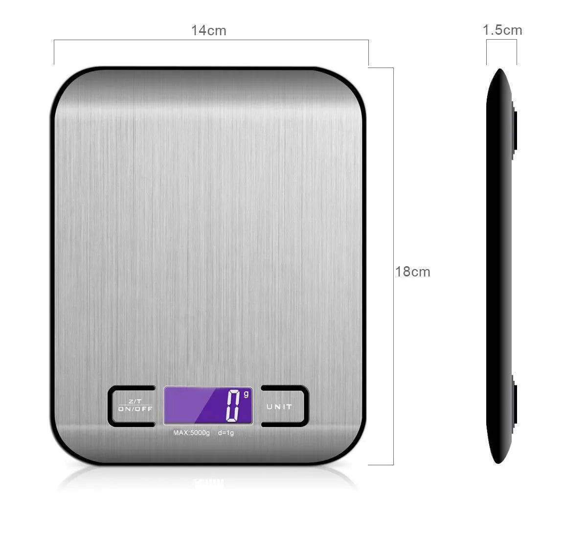 Rechargeable Digital Kitchen Scale