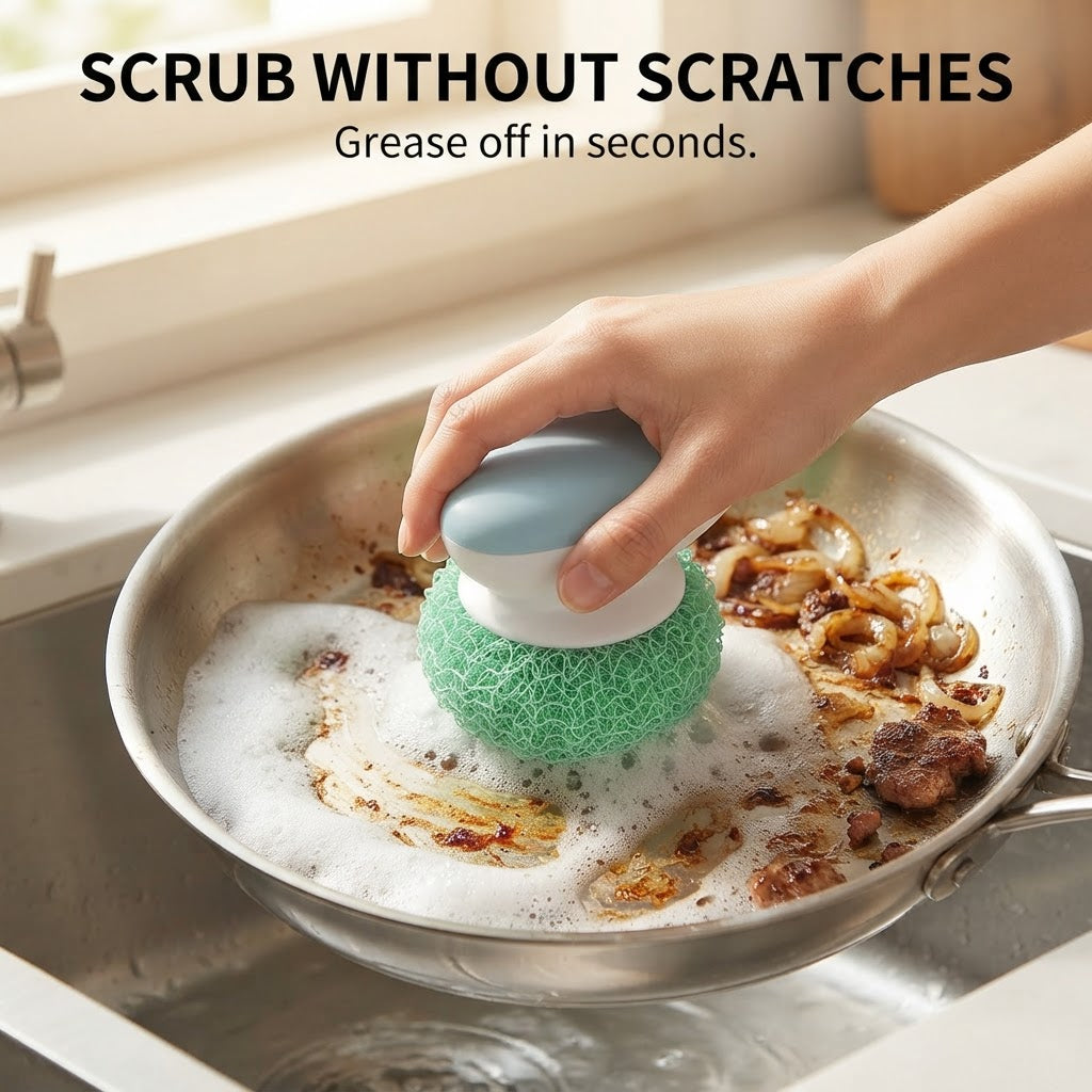 Dish Scrubbing Balls - Scrub without scratches
