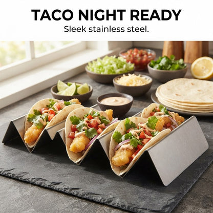 Stainless Steel Taco Holder - Taco night ready