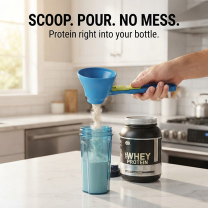 Measuring Spoon Funnel - Scoop. pour. no mess.