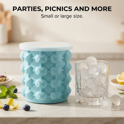 Ice Cube Bucket Mold - Parties, picnics and more