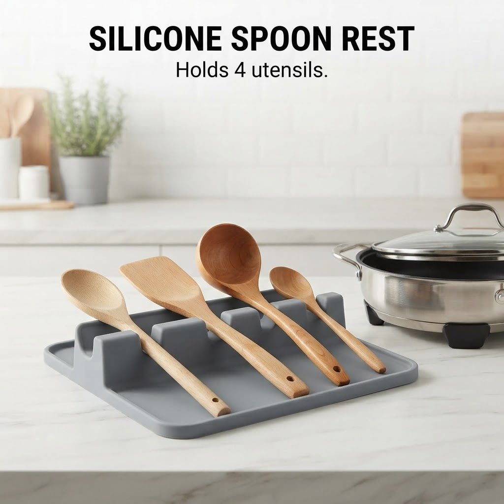 Silicone Spoon Rest