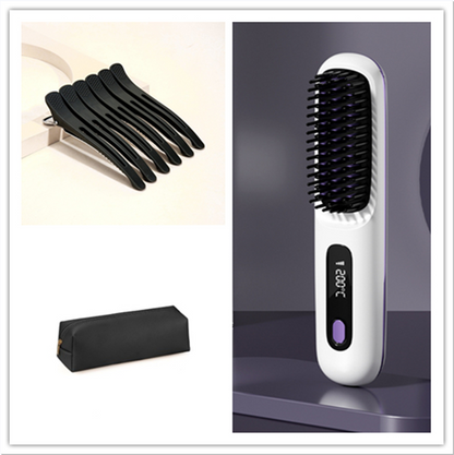 Cordless 2-in-1 Hair Straightener & Curler
