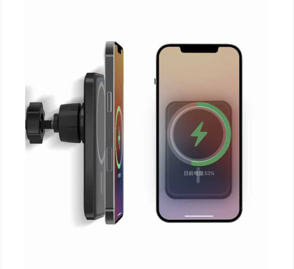 MagSafe-Compatible Magnetic Wireless Car Charger Mount