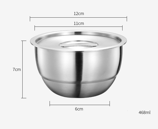 Stainless Steel Steaming Bowl