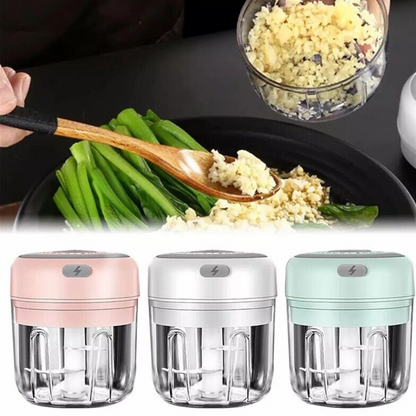 Cordless Electric Garlic & Veggie Chopper