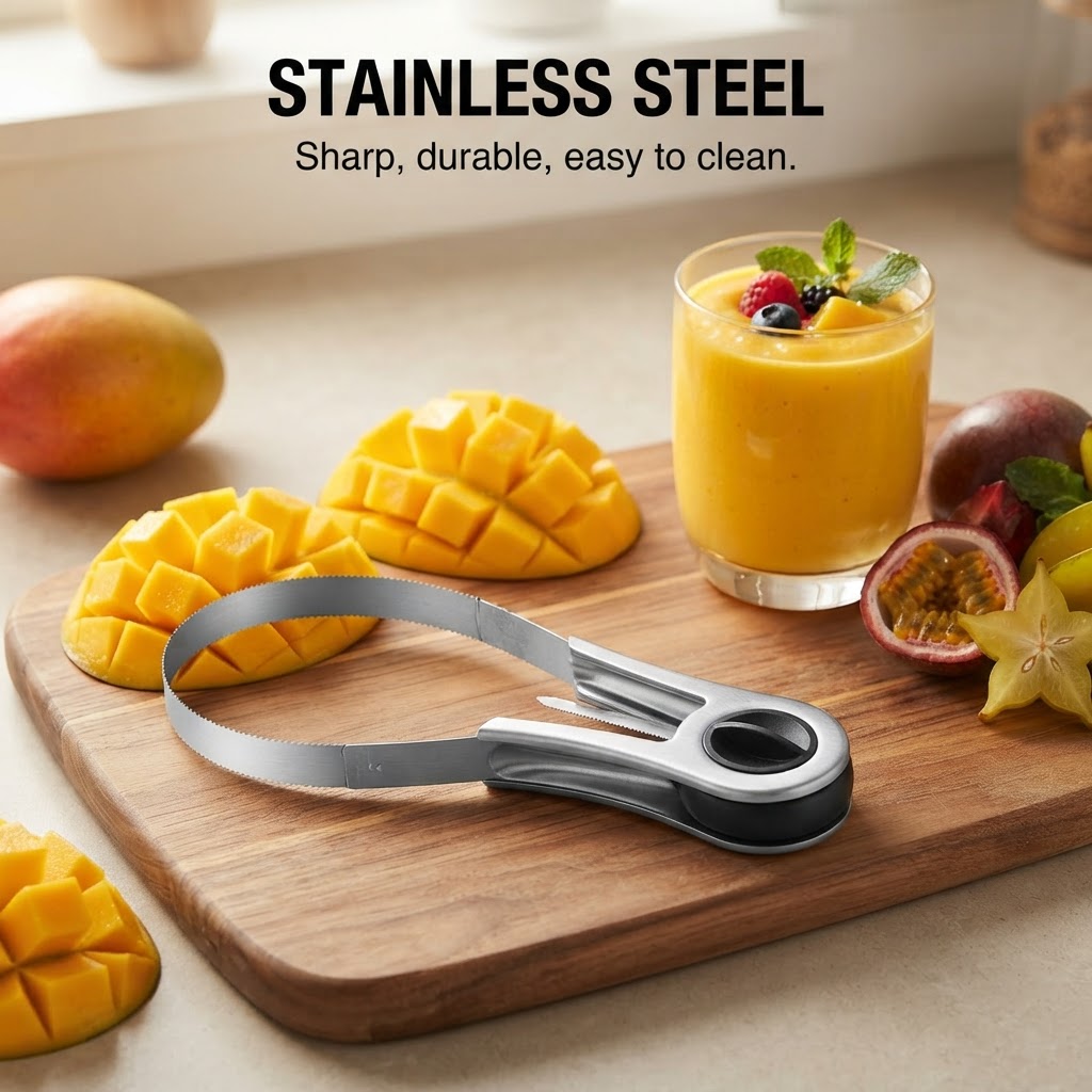Mango Splitter - Stainless steel