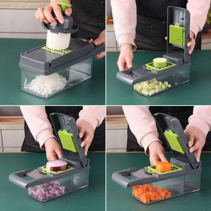 16-in-1 Vegetable Chopper with Container