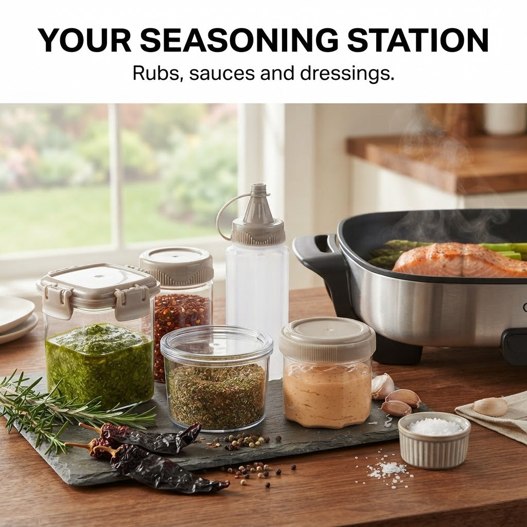 Airtight Seasoning Box - Your seasoning station