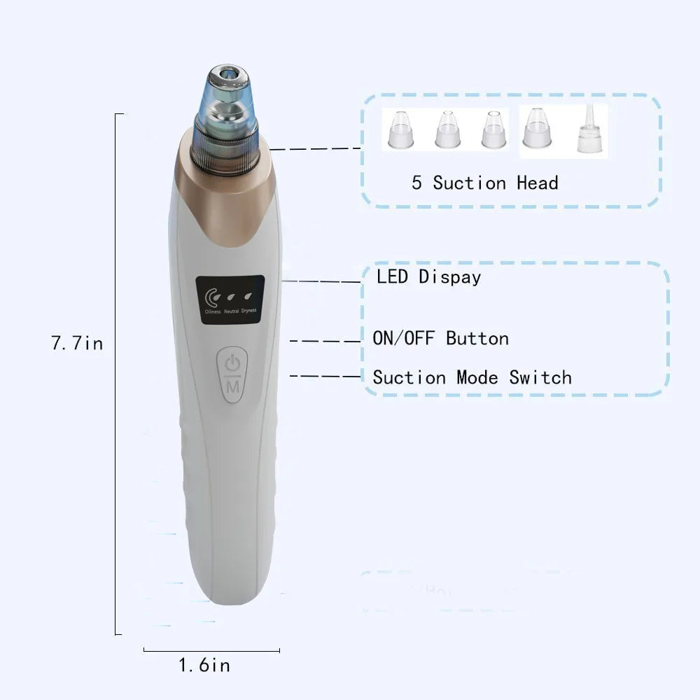 Electric Blackhead Remover - Pore Vacuum