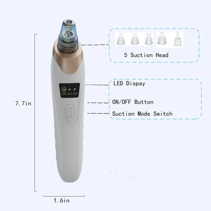 Electric Blackhead Remover - Pore Vacuum