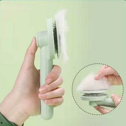 Self-Cleaning Slicker Brush for Cats & Dogs