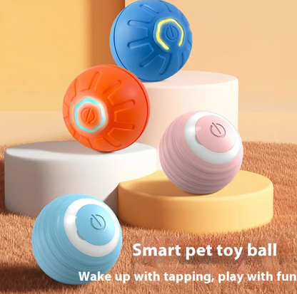 Smart Interactive Pet Ball - Rolls & Bounces on Its Own