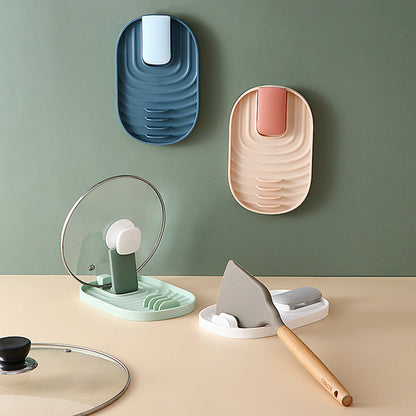 Folding Pot Lid Holder & Spoon Rest