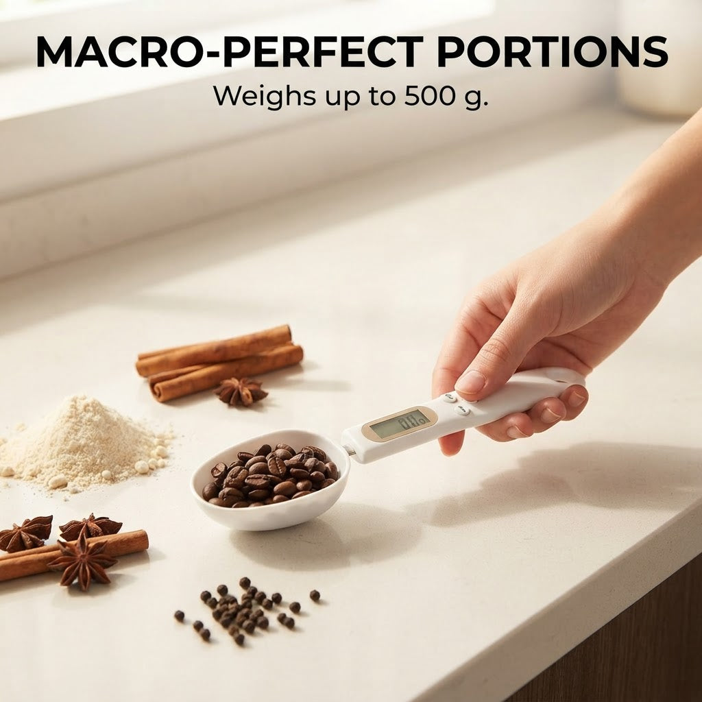 Digital Measuring Spoon Scale - Macro-perfect portions