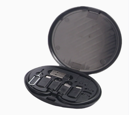 5-in-1 Travel Charging Cable Kit with Case
