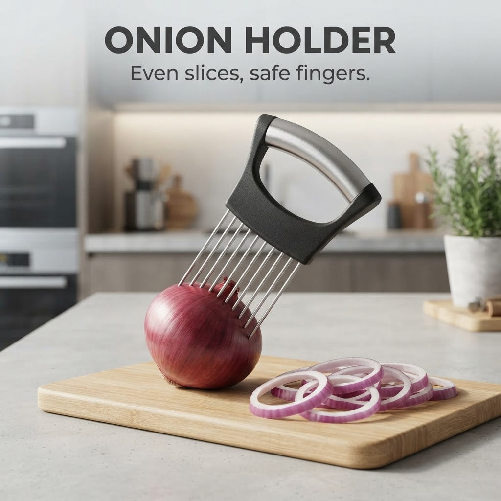 Onion Holder & Slicing Guide