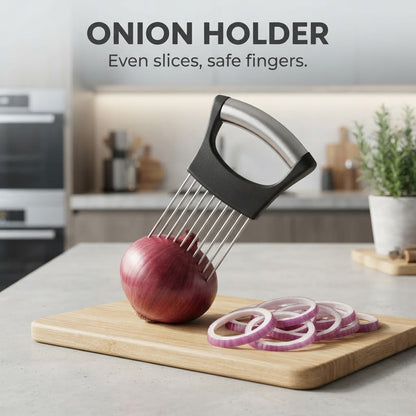 Onion Holder & Slicing Guide