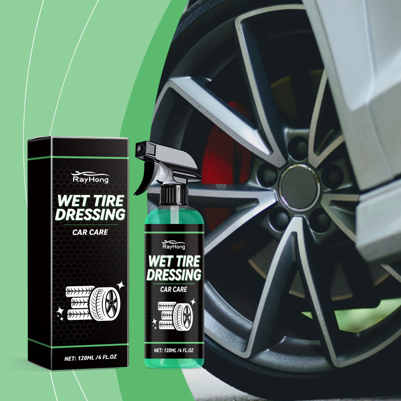 Wet Tire Shine Spray