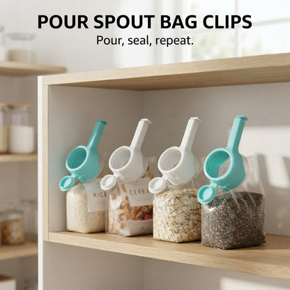 Pour Spout Bag Sealing Clips
