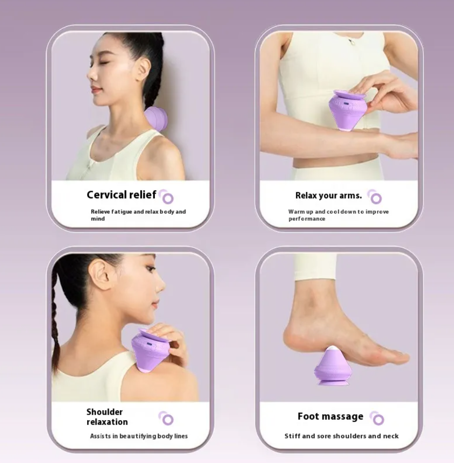 Electric Vibrating Massage Ball with Heat