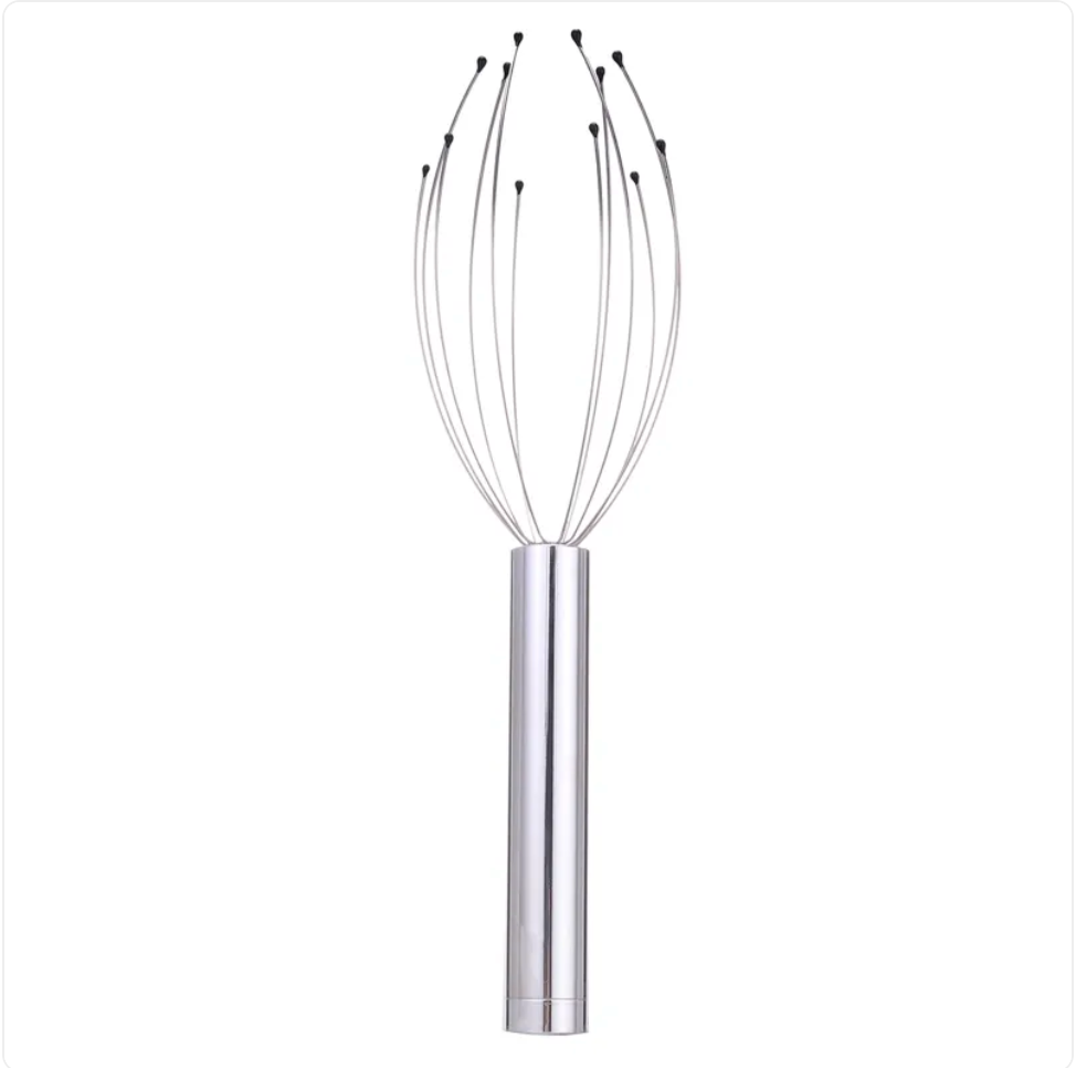 Electric Scalp Massager - 8-Claw Vibration Head Massager