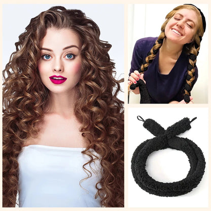 Satin Heatless Curling Rod - Overnight No-Heat Curls