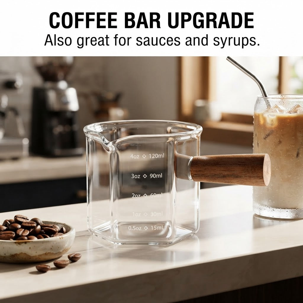 Glass Measuring Cup - Coffee bar upgrade