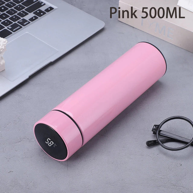 Smart Insulated Bottle with LED Temperature Display