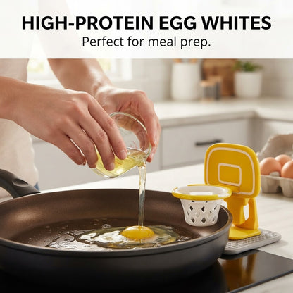Basketball Hoop Egg Separator - High-protein egg whites