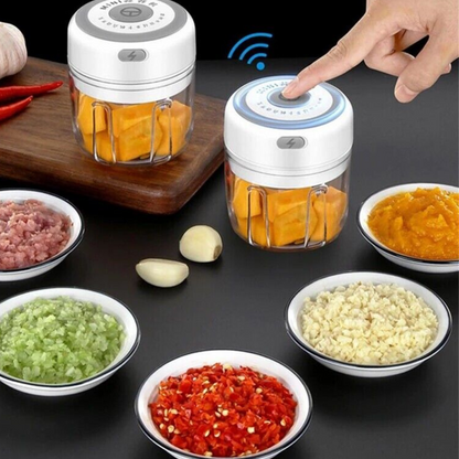 Cordless Electric Garlic & Veggie Chopper