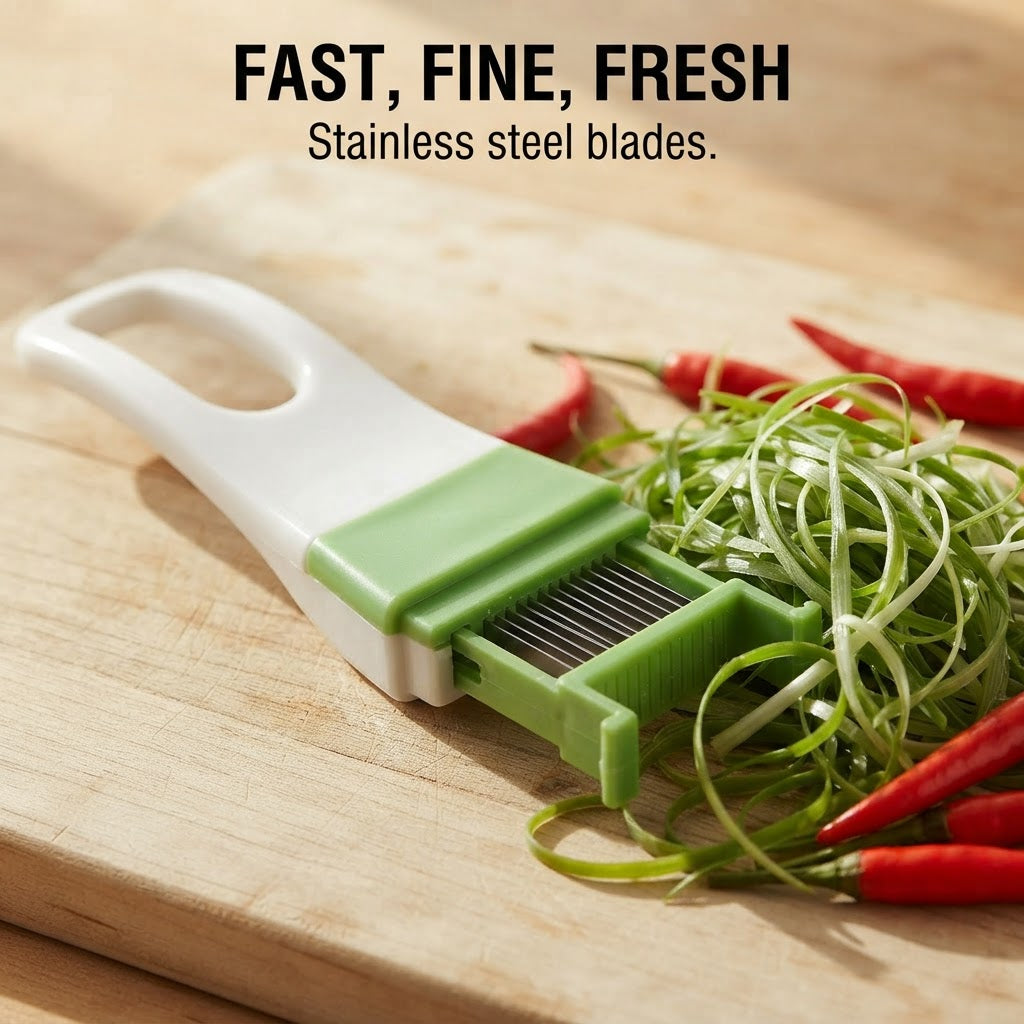 Green Onion & Herb Shredder - Fast, fine, fresh