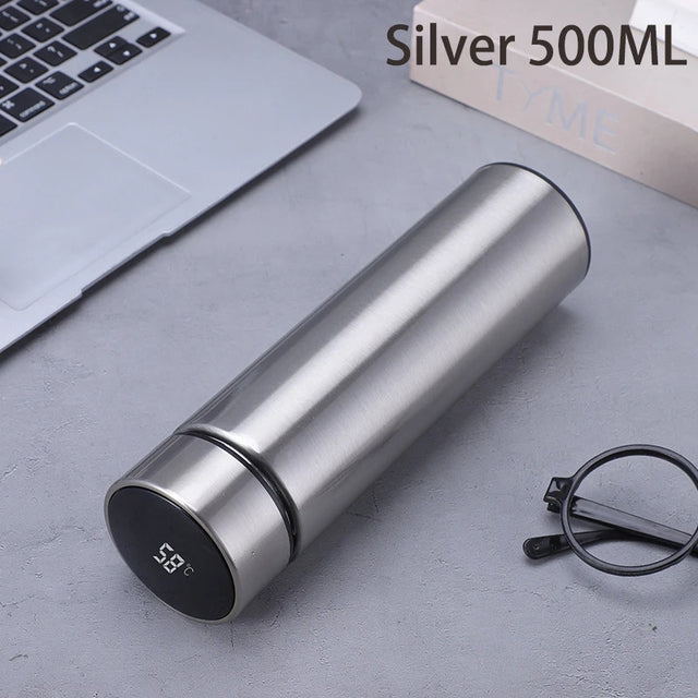 Smart Insulated Bottle with LED Temperature Display