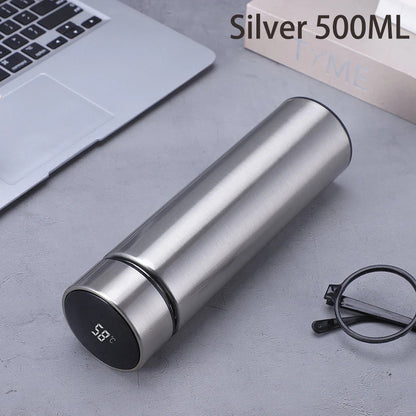 Smart Insulated Bottle with LED Temperature Display